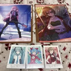 プロセカ 初音ミク 巡音ルカ MEIKO ぱしゃこれ 下敷きセット