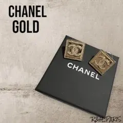 CHANEL シャネル ピアス CCロゴ ゴールド 新品未使用