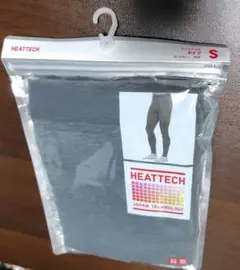 新品　ユニクロ　メンズ　ヒートテック　タイツ　ダークグレー　S　送無　匿名配