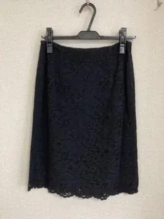 新品タグ付き　Jewel Changes レースタイトスカート ブラック 38のサムネイル