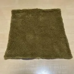 Francfranc ファー クッションカバー ブラウン