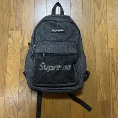 Supreme バックパック リュック グレー