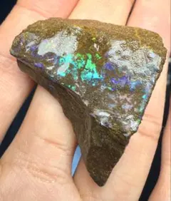 匿名で配送］一点もの 水晶 鉱石 宝石 油絵 油彩 絵 - メルカリ