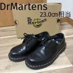 美品ドクターマーチン 1461 ホワイトステッチ UK4