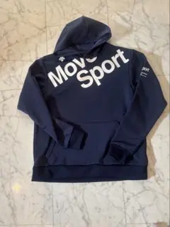 Move Sport ネイビー フード付きパーカー