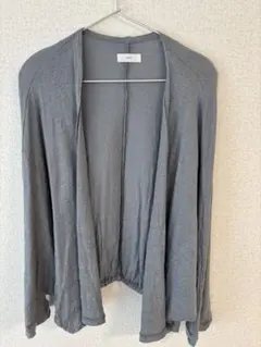 prit（プリット）　ドルマンスリーブ　リネンカーディガン