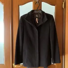 カルバンクライン アンゴラコート ブラック