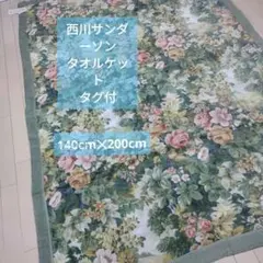 サンダーソン 綿毛布 シール織り綿毛布 綿100% ペア 2枚 - メルカリ
