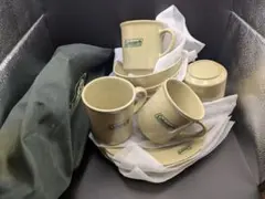 新品 Coleman 食器セット マグカップ プレート 収納袋付きのサムネイル