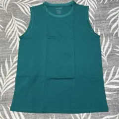 HONOUR FASHION ノースリーブ Tシャツ XL グリーンのサムネイル