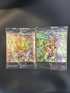 ドラゴンボール超戦士シールウエハースZ ゴジータVSブロリー WGR