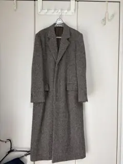 LAMASHETLAND WOOLTWEED CHESTERFIELD COATのサムネイル