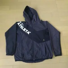ATHLETA ストライプ柄 ウィンドブレーカー キッズ140