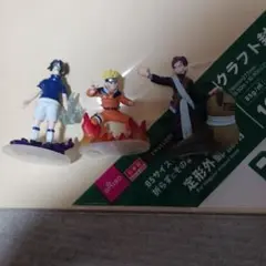 NARUTO ミニ　フィギュア 3体 サスケ ナルト 我愛羅のサムネイル