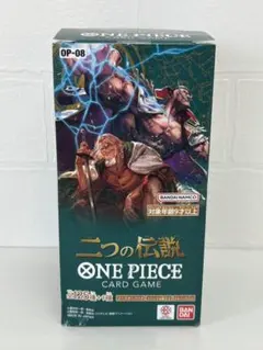 新品未開封 テープ付き ワンピース カードゲーム 二つの伝説 OP-08 BOX
