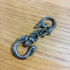 シルバー キーチェーン キーリング キーホルダー ウォレットチェーン