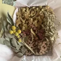 ドライフラワー詰合せ　ハンドメイド