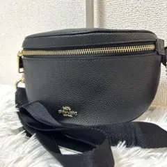 希少✨COACHコーチ BELT BAG WITH GEMSTONES 蜂 黒 - メルカリ