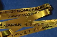 ソンガン　ファンミーティング　銀テープ　落下物