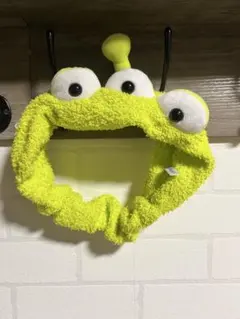 トイストーリーエイリアンデザイン カチューシャ 黄緑色