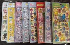 セサミストリート　スティッチ他　プチドロップシール ボンボンドロップシール