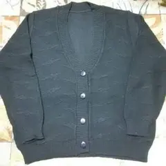 最終再値下げ昭和レトロカーディガンレディースvintage♡ブラック