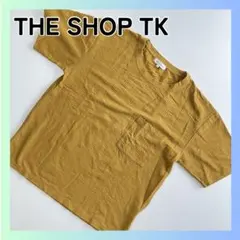 ザショップティーケー　THE SHOP TK Tシャツ ワッフル　イエロー　Sのサムネイル