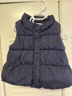 babyGap ベビー 中綿ベスト 90 ドット