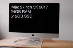 iMac 27inch 5K 2017, 24GB RAM, 512GB SSD