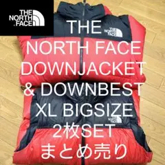 XL 2枚 THE NORTH FACE ダウン ジャケット & ベスト まとめ
