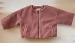 branshes フリースジャケットアウター サイズ90 ピンク