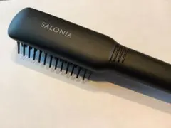 SALONIA サロニア ストレートヒートブラシ　SL-012BKS ケース付き