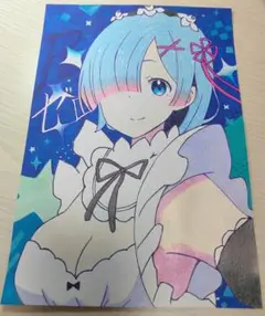 リゼロ レム ファンアート アナログイラスト 原画