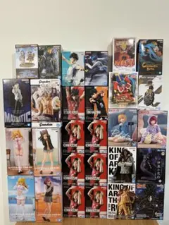 プライズフィギュア まとめ売り 28個セット ハイキュー ワンピース 鬼滅の刃