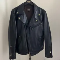 極稀少 XL相当 WEST RIDE レザージャケット 黒 ゴートスキン 2025年最新】WESTRIDE メンズ レザージャケット・ライダースの
