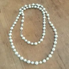 【プラスヴァンドーム】コットンパール2Wayネックレス（＆ブレスレット）