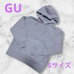 ☆早い者勝ち‼️美品✨GU ヘビーウェイトビッグスウェットパーカー 裏起毛 S ☆