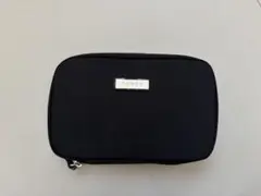 THREE ブラック ポーチ コスメ ケース 化粧品 旅行