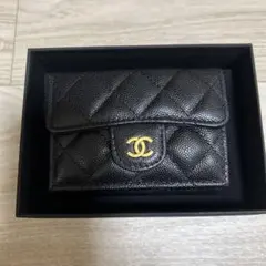 CHANELノベルティ三つ折り財布