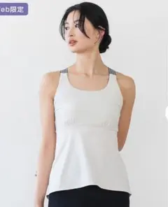 【SUKALA】LAVA ベーシックバックフレアタンクトップ