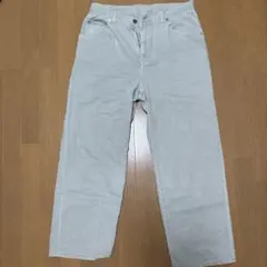 チャオパニック　デニムパンツ ライトグレーのサムネイル