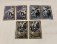 ヒロアカ 原画展 箔押しクリアカード オールマイト ミルコ スター