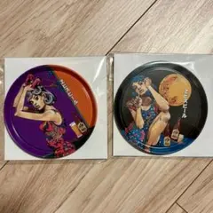 エビスビール×荒木飛呂彦 ブリキコースター 2種セット