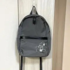 【新品タグ付】スヌーピー リュック バックパック グレー PEANUTS 刺繍