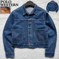 希少 Ralph Lauren western デニムジャケット L 美品 楽天市場】希少 70〜80年代 ラルフローレン Ralph Lauren POLO