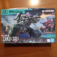 未使用　箱に痛みあり　HG 1/144 MS-06 ZAKU (GQ) ガンプラ