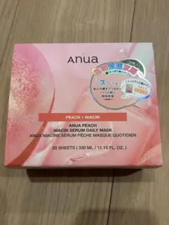 【新品未使用】アヌア 桃ナイアシンセラムデイリーマスクパック 30枚入り
