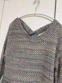 【極美品】JILL STUART❤︎透かし編みパステルクロシェ　春サマーセーター