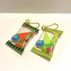 スイカバー メロンバー ミニチュア マスコット