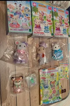 新品　シルバニアファミリー　どきどきフレンズ他セット売り